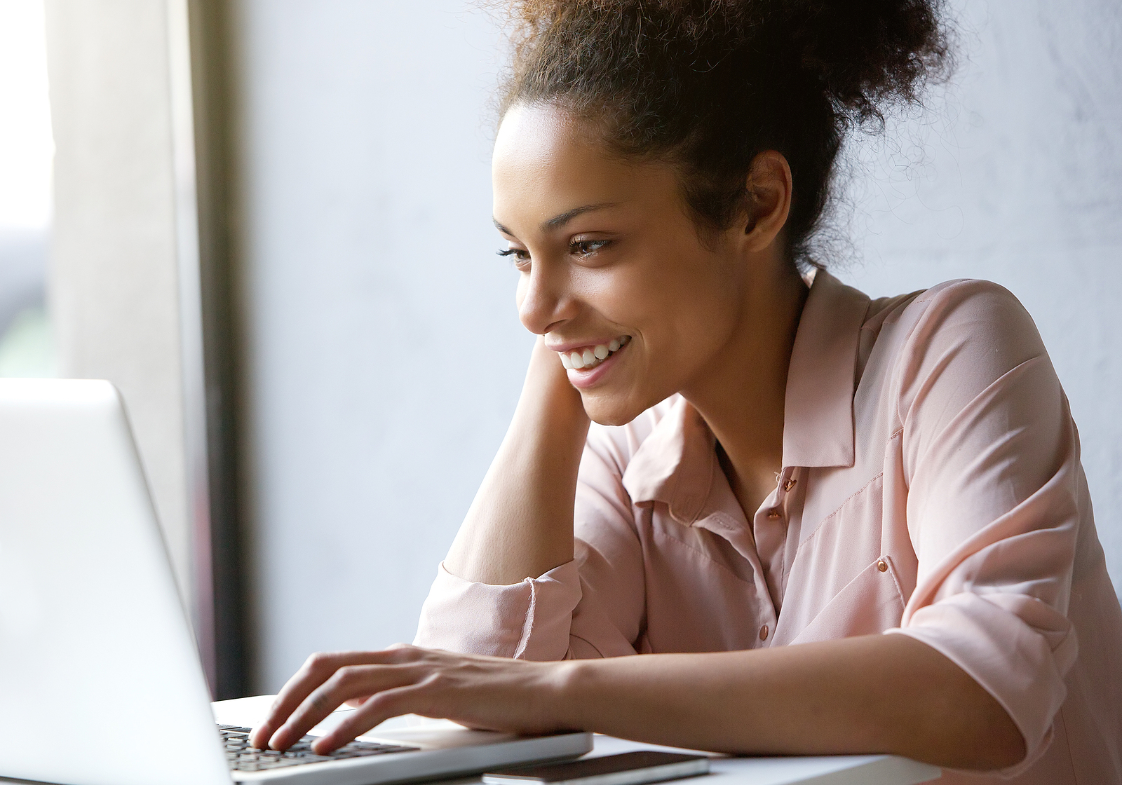 Start Abortion Pill Reversal Today A woman happy that through Pregnancy Decision Line she is going to be able to start the abortion pill reversal process.