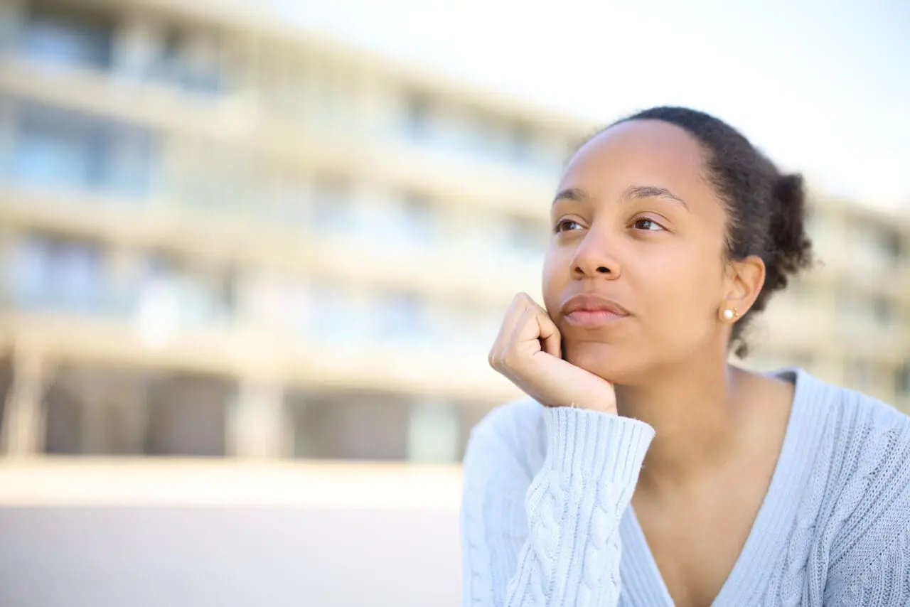 Can the Abortion Pill Be Reversed? A woman wondering "can the abortion pill be reversed?"